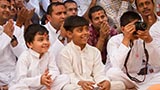  Devotees doing darshan of Swamishri