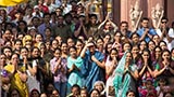  Devotees doing darshan of Swamishri