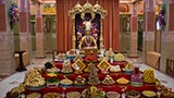  Annakut offered to Bhagwan Swaminarayan (abhishek murti)