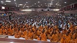  Devotees doing darshan of Swamishri