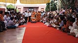  Devotees doing darshan of Swamishri