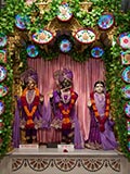Shri Harikrishna Maharaj and Shri Radha-Krishna Dev