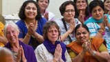  Devotees doing darshan of Swamishri