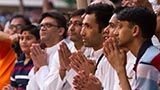  Devotees doing darshan of Swamishri