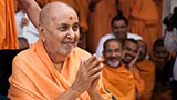  Swamishri in a divine, jovial mood