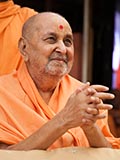 Swamishri in a divine, jovial mood