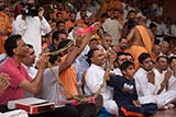  Devotees doing darshan of Swamishri