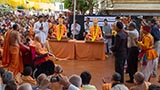  A skit presentation before Swamishri