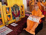 Swamishri sanctifies murtis for the new BAPS sanskardham at Turkha road, Botad, India