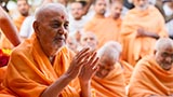  Swamishri blesses devotees