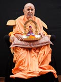  Swamishri with Shri Harikrishna Maharaj 