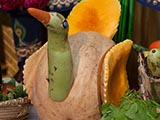  Decorative displays of fruits and vegetables
