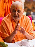  Swamishri blesses devotees
