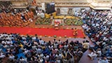  Devotees doing darshan of Swamishri