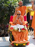  Swamishri in a divine, jovial mood