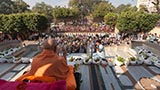  Devotees doing darshan of Swamishri