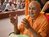  Swamishri in a divine, jovial mood