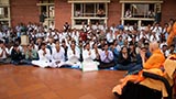  Devotees doing darshan of Swamishri