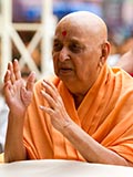  Swamishri blesses devotees