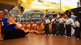  A skit presentation before Swamishri