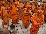 Sadhus remembering the divine work of Shastriji Maharaj
