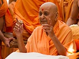 Swamishri in a divine mood