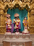 Shri Harikrishna Maharaj and Shri Radha-Krishna Dev