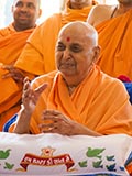 Swamishri in a divine mood