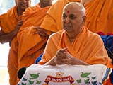 Swamishri in a divine mood
