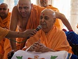 Swamishri in a divine mood