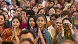  Devotees doing darshan of Swamishri