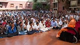  Devotees doing darshan of Swamishri