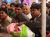  Devotees doing darshan of Swamishri