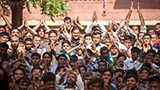  Devotees doing darshan of Swamishri