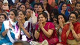 Devotees doing darshan of Swamishri