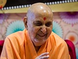  Swamishri in a divine, jovial mood
