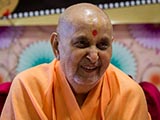  Swamishri in a divine, jovial mood