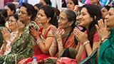  Devotees doing darshan of Swamishri