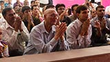  Devotees doing darshan of Swamishri