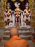  Swamishri engrossed in darshan