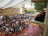 Youths and kids rejoice before Swamishri