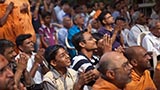  Devotees doing darshan of Swamishri