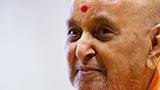  Swamishri in a divine, jovial mood