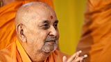  Swamishri in a divine, jovial mood