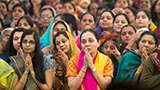  Devotees doing darshan of Swamishri