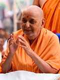  Swamishri blesses devotees