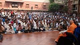  Devotees doing darshan of Swamishri