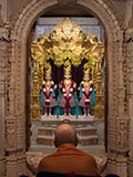  Swamishri engrossed in darshan