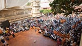 Devotees doing darshan of Swamishri