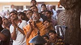  Devotees doing darshan of Swamishri